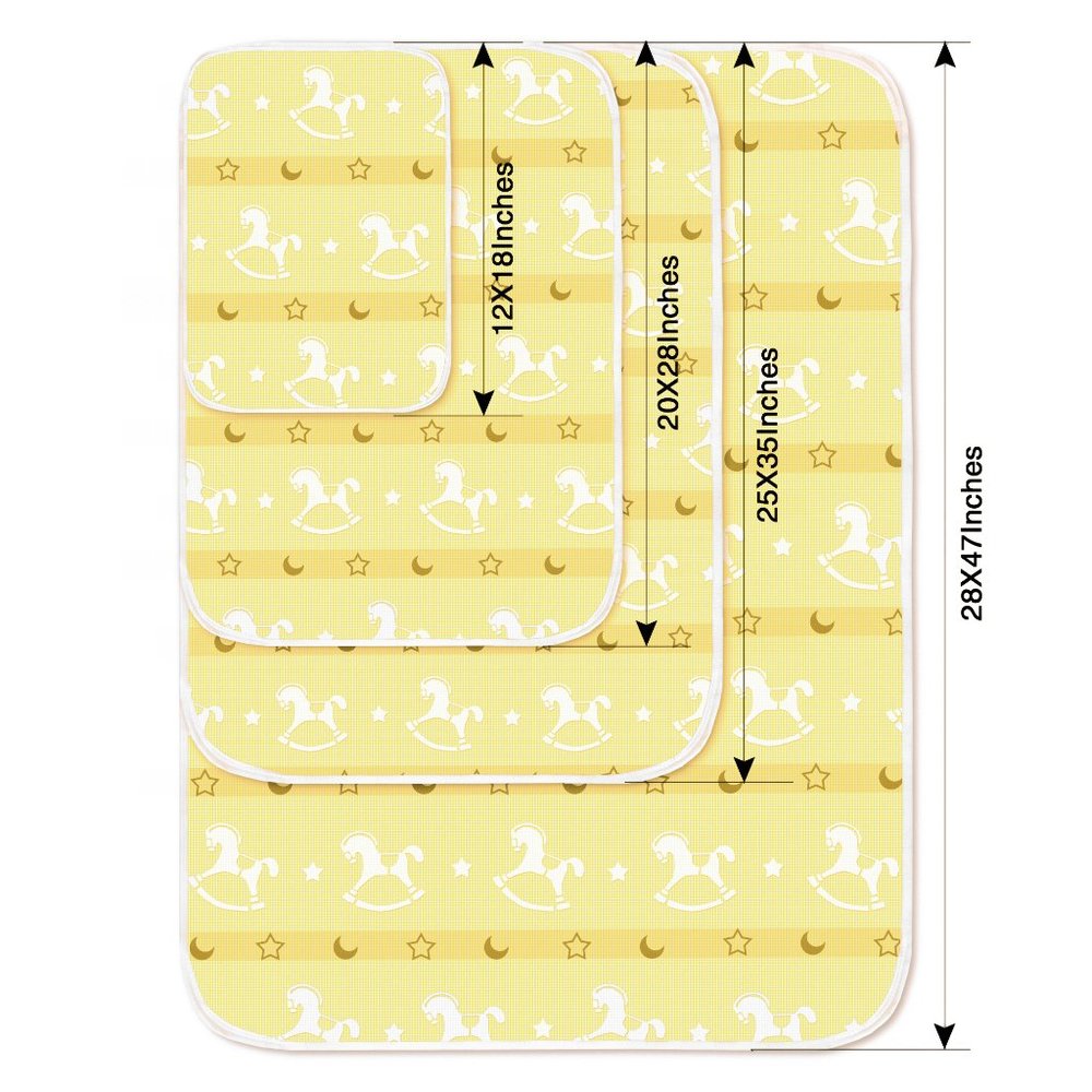 Waterproof Extra Thick Baby Portable Changing Pad
